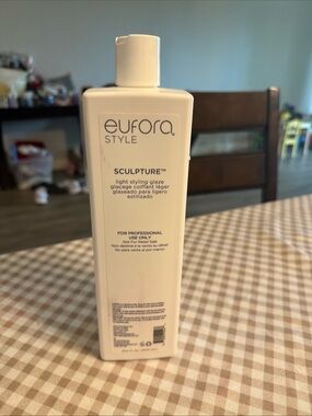Eufora Style Sculpture Light Styling Glaze - White Bottle